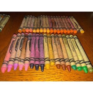 Vintage Crayola Crayons Binney‎ & Smith 50 pc. Lot